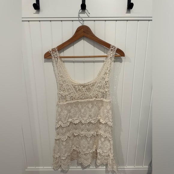 Vintage lace cover up - Picture 3 of 3